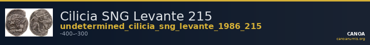 Cilicia SNG Levante 215 — CANOA