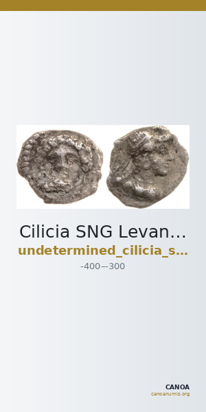 Cilicia SNG Levante 217-218 — CANOA