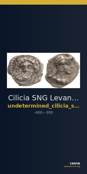 Cilicia SNG Levante 217-218 — CANOA