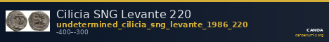 Cilicia SNG Levante 220 — CANOA