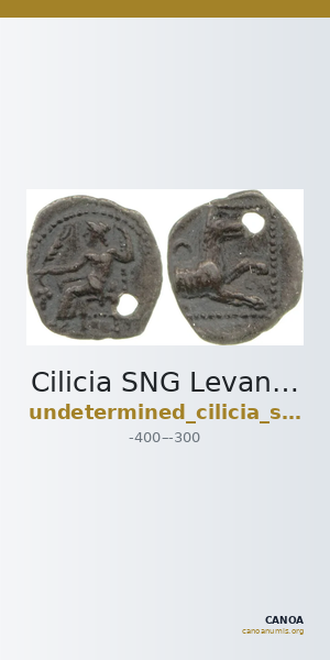 Cilicia SNG Levante 223 — CANOA