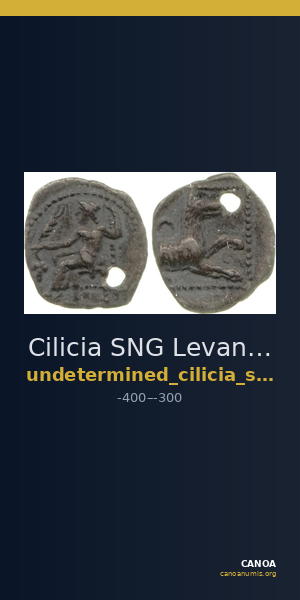 Cilicia SNG Levante 223 — CANOA