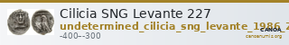 Cilicia SNG Levante 227 — CANOA
