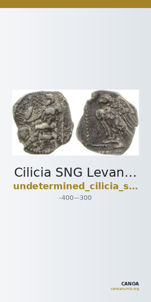 Cilicia SNG Levante 228 — CANOA