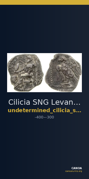 Cilicia SNG Levante 228 — CANOA
