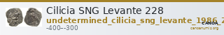 Cilicia SNG Levante 228 — CANOA