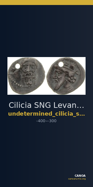 Cilicia SNG Levante 229 — CANOA