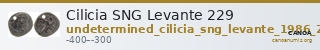 Cilicia SNG Levante 229 — CANOA