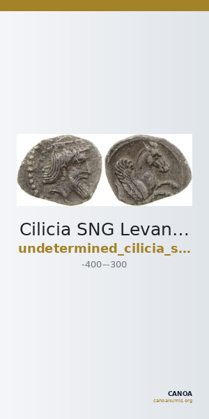 Cilicia SNG Levante 232 — CANOA