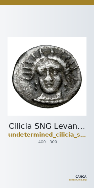 Cilicia SNG Levante 233 — CANOA