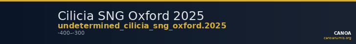 Cilicia SNG Oxford 2025 — CANOA