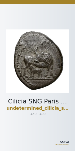 Cilicia SNG Paris 436-7 — CANOA