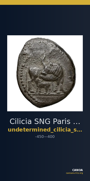 Cilicia SNG Paris 436-7 — CANOA