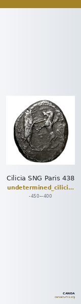 Cilicia SNG Paris 438 — CANOA