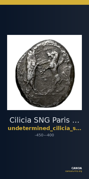 Cilicia SNG Paris 438 — CANOA