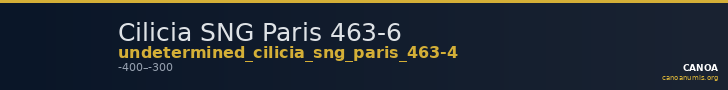 Cilicia SNG Paris 463-6 — CANOA