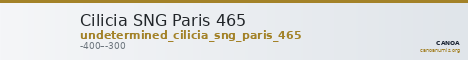 Cilicia SNG Paris 465 — CANOA