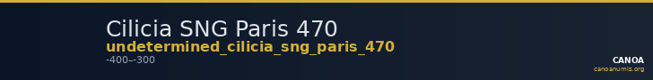 Cilicia SNG Paris 470 — CANOA