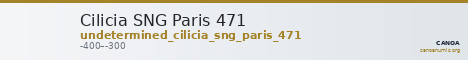 Cilicia SNG Paris 471 — CANOA