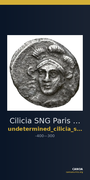 Cilicia SNG Paris 475 — CANOA