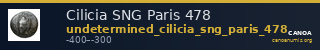 Cilicia SNG Paris 478 — CANOA