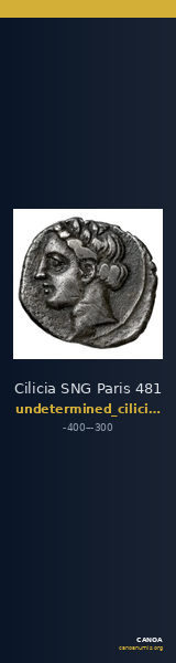 Cilicia SNG Paris 481 — CANOA