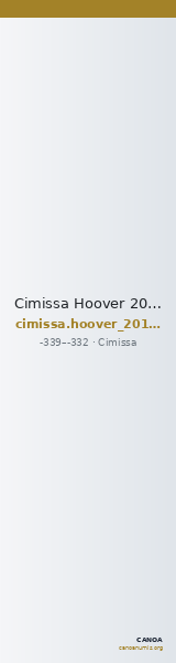 Cimissa Hoover 2012 163 — CANOA