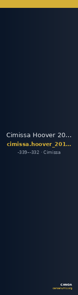 Cimissa Hoover 2012 163 — CANOA