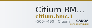 Citium BMC Citium 1 — CANOA
