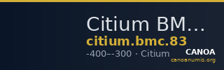 Citium BMC Citium 83 — CANOA