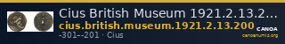 Cius British Museum 1921.2.13.200 — CANOA