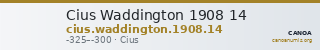 Cius Waddington 1908 14 — CANOA