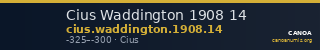 Cius Waddington 1908 14 — CANOA