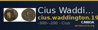Cius Waddington 1908 16 — CANOA