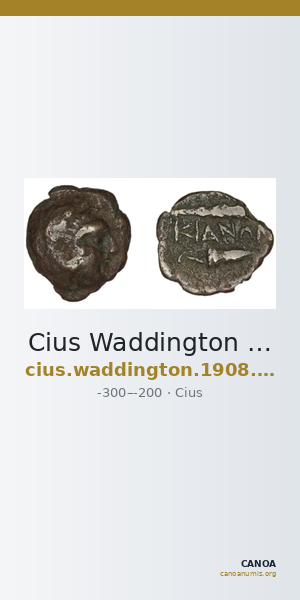 Cius Waddington 1908 17-19 — CANOA