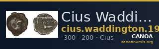 Cius Waddington 1908 17-19 — CANOA