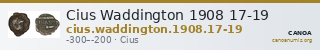 Cius Waddington 1908 17-19 — CANOA
