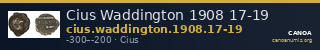 Cius Waddington 1908 17-19 — CANOA