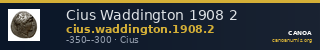 Cius Waddington 1908 2 — CANOA