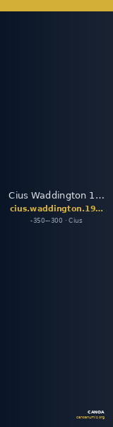Cius Waddington 1908 5 — CANOA