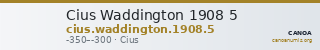 Cius Waddington 1908 5 — CANOA