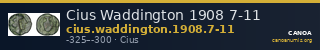 Cius Waddington 1908 7-11 — CANOA