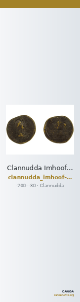 Clannudda Imhoof-Blumer 1897 2 — CANOA