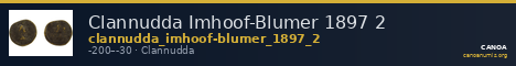 Clannudda Imhoof-Blumer 1897 2 — CANOA