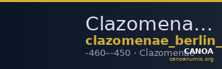 Clazomenae Berlin 18289136 — CANOA