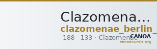 Clazomenae Berlin 18290279 — CANOA