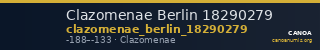 Clazomenae Berlin 18290279 — CANOA