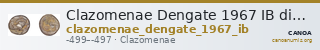 Clazomenae Dengate 1967 IB didrachms — CANOA