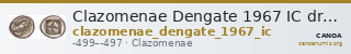Clazomenae Dengate 1967 IC drachms — CANOA
