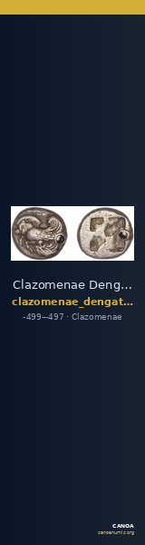 Clazomenae Dengate 1967 ID drachms — CANOA